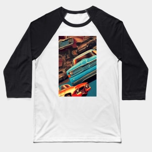 Traffic Jammed Baseball T-Shirt